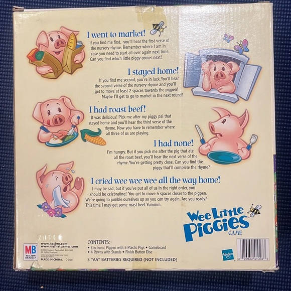 Wee Little Piggies Electronic Nursery Rhyme Game - Picture 2 of 3